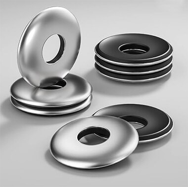Neoprene Backed Sealing Washers Stainless 360