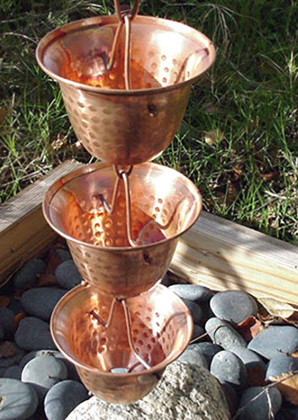 Rain Cups Copper Bells 420