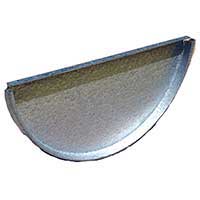 Endcap Galvalume 6 Inch Half Round 200x