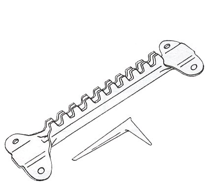 Rack and Key Diagram 423