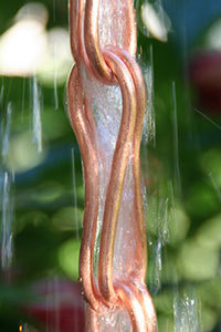 Rain Chain Copper Infinity Link 200