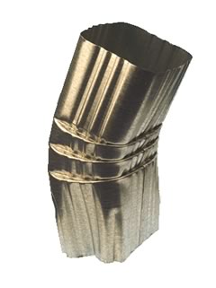 Elbow Galvanized 3x4 A Style 30º Bend 240